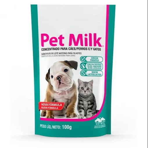 Suplemento Pet Milk para Cães e Gatos