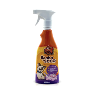 Banho Seco Spray Cat Dog para Cães e Gatos 500ml