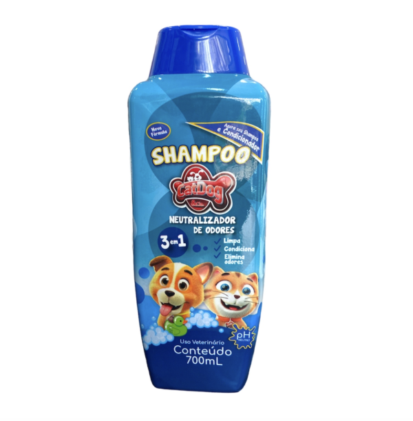 Shampoo Neutralizador 3 em 1 Cat Dog 700ml