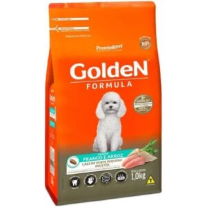 Ração Golden Fórmula Mini Bits Cães Adultos Porte Pequeno Frango e Arroz 1kg