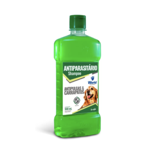 Shampoo Antipulgas e Carrapatos Dug’s World para Cães 500ml