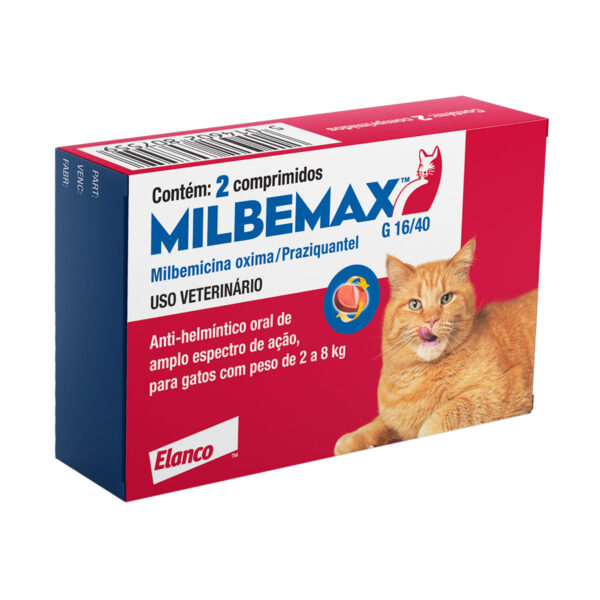 Milbemax Vermífugo para Gatos de 2 a 8kg