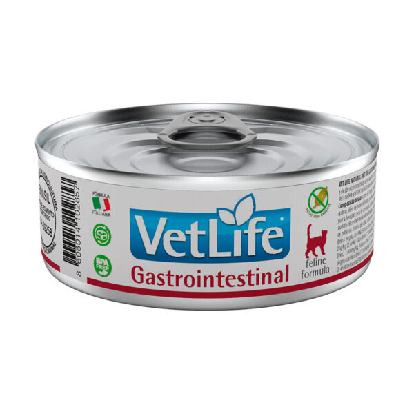 VetLife Gastrointestinal Ração Úmida para Gatos Farmina 85g