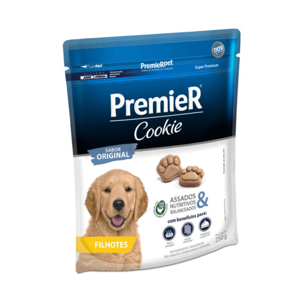 Biscoito Premier Cookie para Cães Filhotes 250g