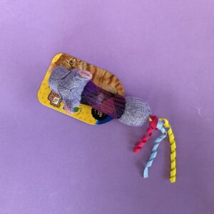 Pelúcia Catnip com Sino Cat Pluft